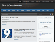 Tablet Screenshot of dicasdetecnologia.com